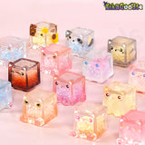 Square Cat Ice Cube Glow In The Dark Series Blind Bag