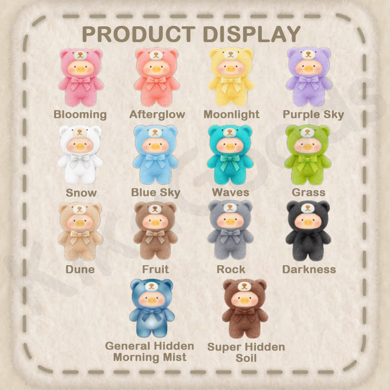 LuLu the Piggy Teddy Mini's Whispers of Nature Series Plush Phone Charm Blind Box