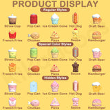 Mini Cute Bean Fast Food Restaurant Series Blind Bag