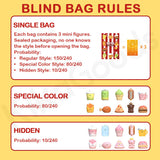 Mini Cute Bean Fast Food Restaurant Series Blind Bag