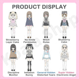Don't Touch My Bangs Series Special 1/6 Action Figure BJD Blind Box【Open-Eye Edition】