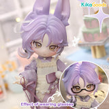 Moon Jumping Time Bunny Series 1/12 Action Figure BJD Blind Box