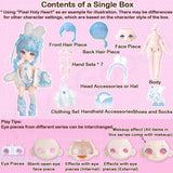 Liroro Binary Sweetheart Series Action Figure BJD Blind Box