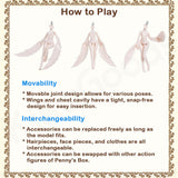 Luluya Cloud Feather Pavilion Series Action Figure BJD Blind Box