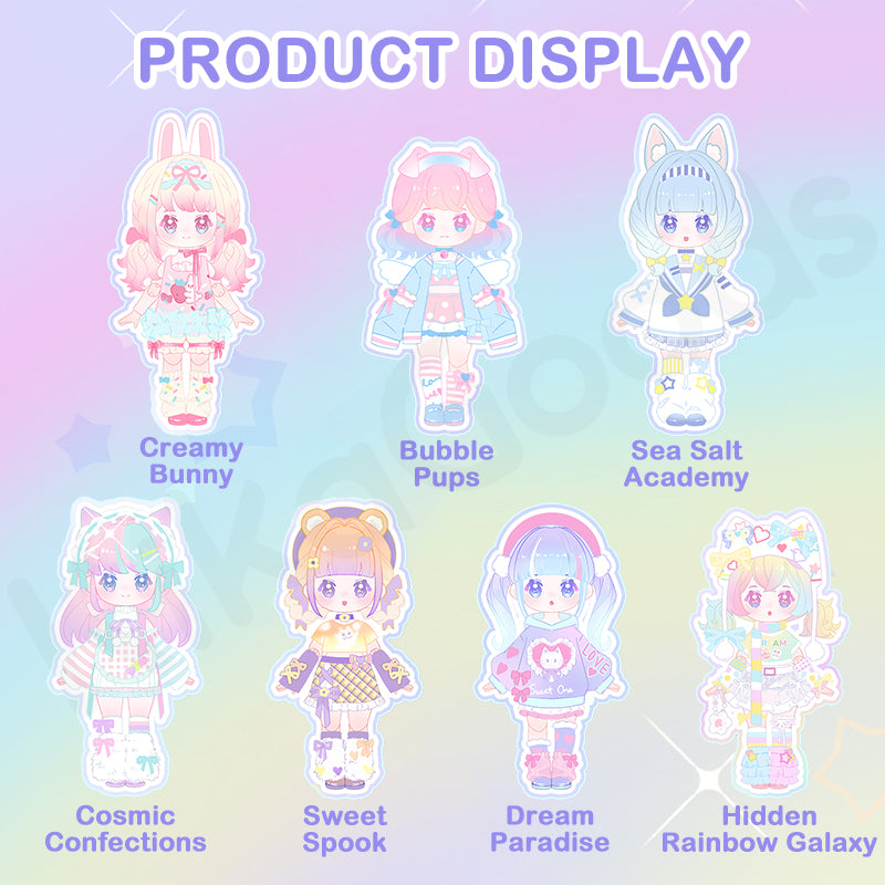 Nyzaii Sweet Imagination Series 1/12 Action Figure BJD Blind Box