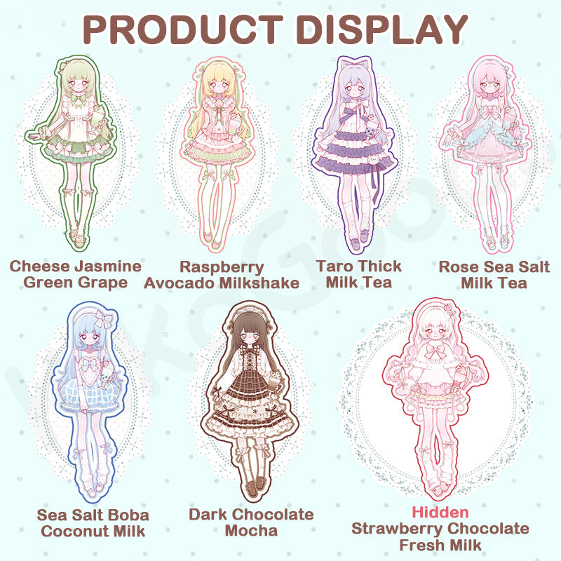 Momotale Four Seasons Tea House Story Series 1/8 Action Figure BJD Blind Box