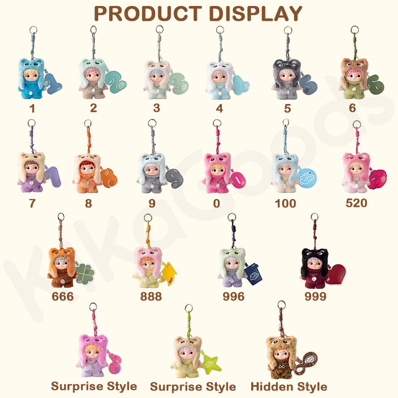 WAKUKU On a Roll Series Vinyl Plush Blind Box