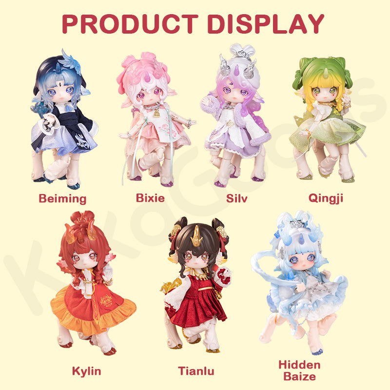 Antu Bestiary of All Spirits Series 1/12 Action Figure BJD Blind Box