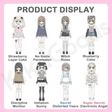 Don't Touch My Bangs Series Special 1/6 Action Figure BJD Blind Box【Open-Eye Edition】