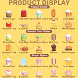 Mini Cute Bean Fast Food Restaurant Series Blind Bag