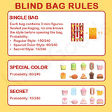 Mini Cute Bean Fast Food Restaurant Series Blind Bag